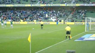 Robbie Keane - International Goal No.48 (Ireland Vs Northern Ireland) Carling Nations Cup 2011