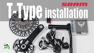 SRAM EAGLE T-Type Transmission 🔥 INSTALLATION, How-To 🔥Upgrade, AXS, 1x12, Oval Chainring