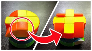 3x3 Barrel Cube (Puzzle) YELLOW CROSS PARITY