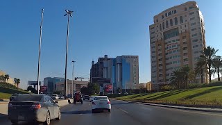 Driving in Riyadh: riyadh city highway Saudi Arabia in 4K