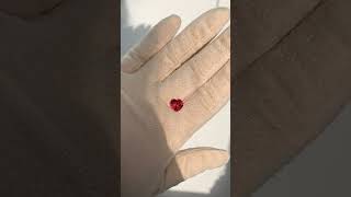 В НАЛИЧИИ! Редчайшая Оранжевая Шпинель из Бирмы 2.74ct, Vibrant Brilliance. Сертификат GUILD.