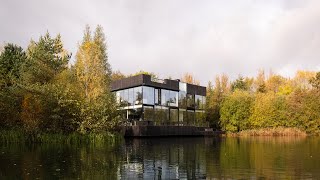 Glass Villa on the lake, Lechlade, United Kingdom