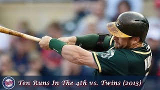 Oakland A's Offensive Outbursts Episode 4 - Ten Runs In The 4th vs. Twins (2013)