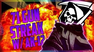 Ghosts: 71 Gunstreak and KEM Strike on Sovereign w/ AK-12 by Okis