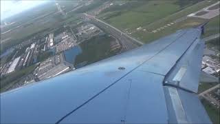 Delta Air Lines A319 N327NB Pushback, Taxi and Takeoff from Orlando