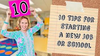 Fresh Start: 10 Essential Tips for New Art Teachers or Those Starting a New Job