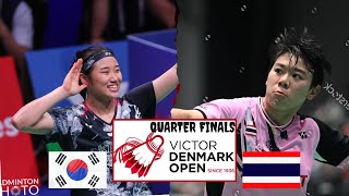 AN Se Young (KOR) vs Supanida KATETHONG (THA) | Denmark Open 2024 Badminton | Quarterfinals