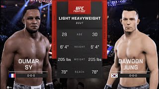 UFC Paris: Sy vs Jung (UFC 5 Simulation)