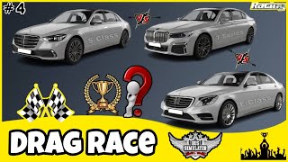 Mercedes S-Class VS BMW 7 Series VS Mercedes E-Class Drag Race | BUSSID V3.6.1 |