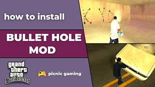 How to install Bullet Hole Mod in Gta Sa | Ryosuke Bullet Holes Mod Gta Sa | Bullet Holes Gta Sa