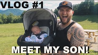 100 DAYS OF VLOGGING DAY 1/100- Meet My Son!