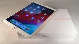 iPad Air 3 (2019) Gold Unboxing & First Impressions