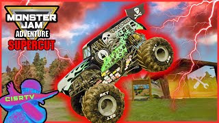 Monster Jam  ADVENTURE | SUPERCUT Ep #4-6 | GRAVE DIGGER & ZOMBIE Face Off Against EL TORO LOCO