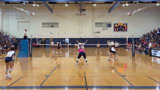 2023 Punahou Girls Volleyball vs Kamehameha 2nd Rd  Game 4