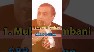 Wealthiest People in India 2023 😱🇮🇳 #mukeshambani #shorts2023 #shorts #fyp #indiaupdates #wealthiest