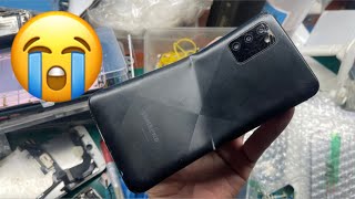 The worker dropped the phone from the 6th floor and it was damaged | and I repaired it perfectly