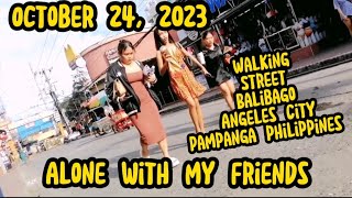 October 24, 2023 WALKING STREET BALIBAGO ANGELES CITY PAMPANGA PHILIPPINES #touristspot