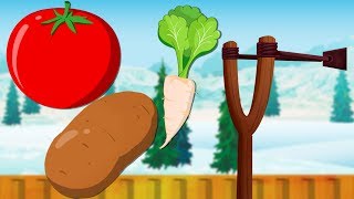 Learn Vegetables | Educational Video | Frozen Video for Children