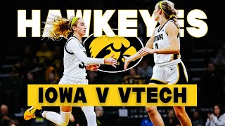 Lucy Olsen Leads Iowa to Victory Over Virginia Tech | Full Game Recap