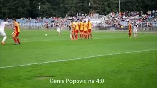 Kalwarianka 0:7 (0:3) Wisła Kraków - sparing (Wadowice24.pl)