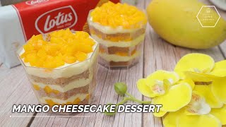 "So Easy You Won't Believe it! No Bake Mango Cheesecake Dessert Recipe Revealed!"