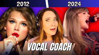 “OH NO! What happened!?” | Vocal Coach *ANALYSIS* of TAYLOR SWIFT vocals. | WOW! She was...