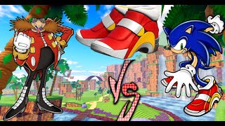 SHOWCASING SOAP SHOE SONIC AND DEFEATING EGG MAN IN SONIC SPEED SIMULATOR