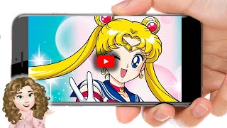 Video Invitacion Digital Animada Virtual de Sailor Moon