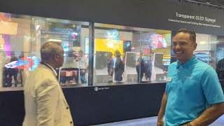 InfoComm 2023: LG's Transparent OLED Signage Wall