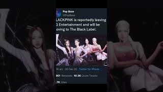 Blackpink will leave the YG Entertainment in 2023 #blackpink #shorts