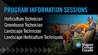 Horticulture, Greenhouse, and  Landscape Technician and Techniques programs