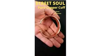 Pure Copper Cuff 15mm