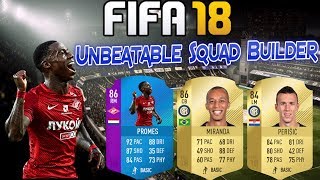 FIFA 18 | Unbeatable Hybrid Squad Builder - Including Promes SBC