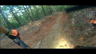 Bull Mountain Decent with a little crash. E bike rant at the end.