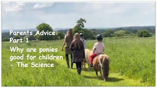 Why are ponies good for children- The Science: Parents Advice Part 1 - TV Episode 474