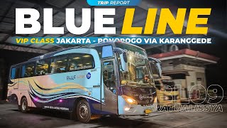 BANYAK CERITA NAIK RATU ALISSYA 😅 | Trip Report Blue Line BL09 'Ratu Alissya' (Jakarta - Madiun)