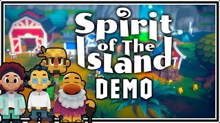 Spirit of the Island Demo Gameplay! NEW Life Sim Game