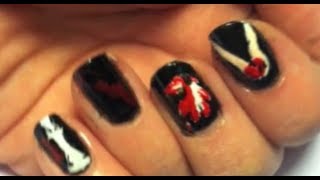 Twilight Nail Tutorial: Book Covers