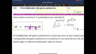 COMPORTAMIENTO DE LOS AGREGADOS ECONÓMICOS (UOC). MÓDULO 1. V7 - Equilibrio macro y multiplicador