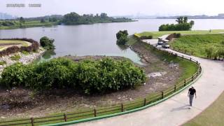 SimToo drone - Kranji Golf Course 4th green & 5th hole Par 3