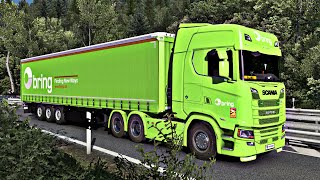 Driving Scania on Scenic German Autobahn - Euro Truck Simulator #ets2