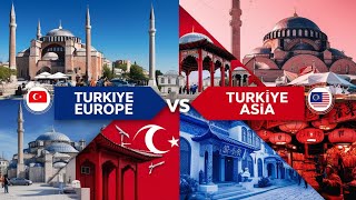 Turkiye Asia vs Turkiye Europe Comparison | Turkiye Data Comparison