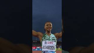 Sha'CarriRichardson❤️‍🔥⚡#trending #trackandfield #shacarririchardson #youtubeshorts #1million #yt