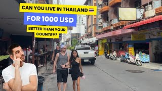 Living in Thailand on 1000 USD – Is It Better Than Your Home Country? 🇹🇭