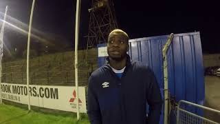 Isi akinade after Waterford win over bohs