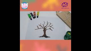 Cotton Bud Painting (melukis menggunakan cotton bud) - Fun learning kelas 2 SD Rabbani Purwakarta