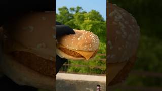 😱Experiments with burger 🍔 | #shorts #youtubeshorts #trending #experiment