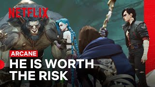 Viktor Tries to Heal Warwick | Arcane | Netflix Philippines