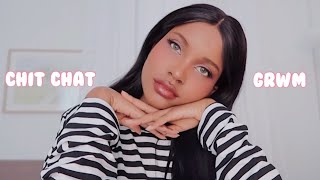 CHITCHAT GRWM 💗☁️✨ Makeup without a lot of products | With SHEGLAM