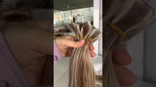 Super thin glue less tape in hair ,factory director